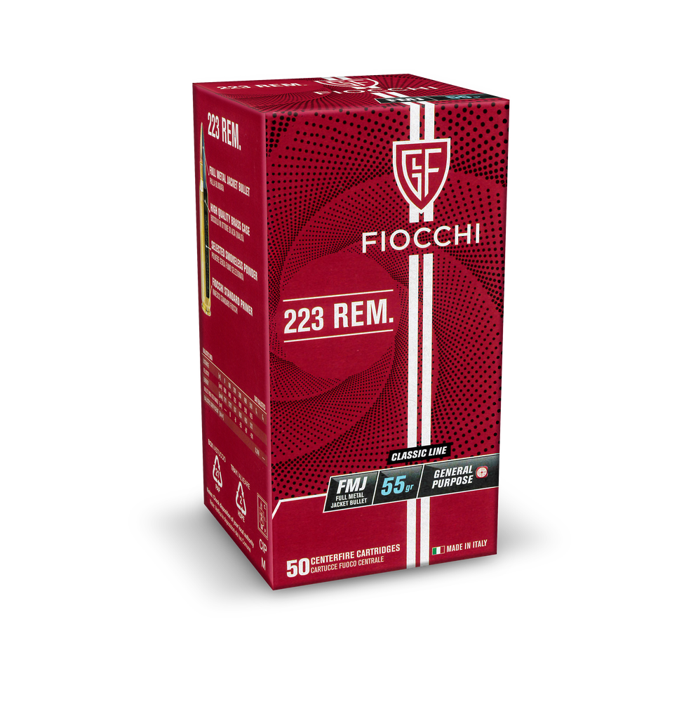 Amunicja 223 Rem Fiocchi 55gr